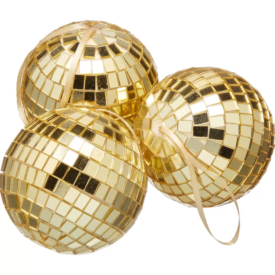 Kwantum Hanger Discobal - 3 Stuks | Kerstdecoratie | Kerstballen & Kerstornamenten