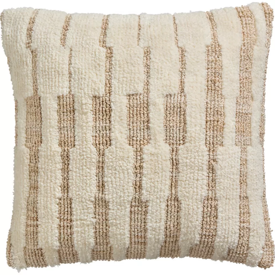 Kwantum Kussen Chenille Naturel 45x45 Cm | Sierkussens