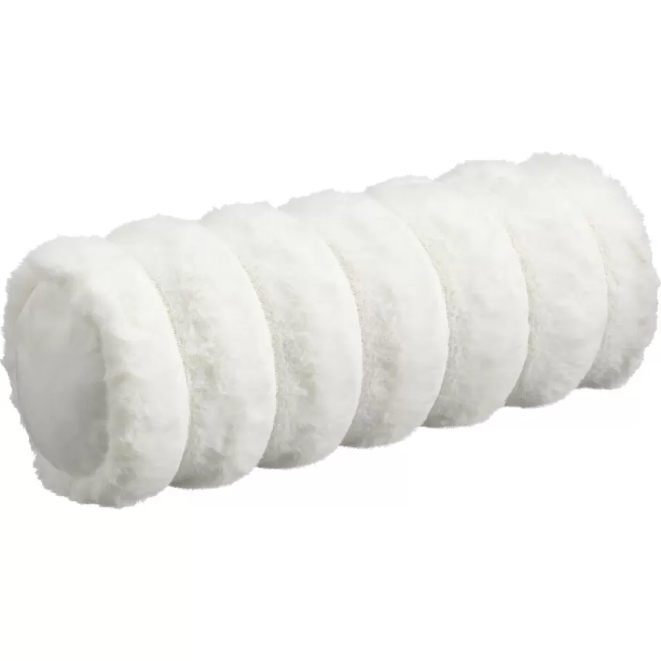 Kwantum Kussenrol Rib Off-White - 46x15 Cm | Sierkussens