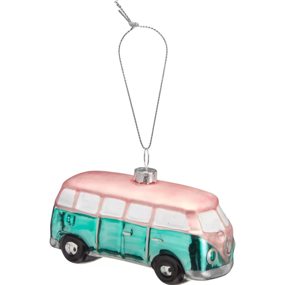 Kwantum Ornament Old Timer Bus | Kerstballen & Kerstornamenten