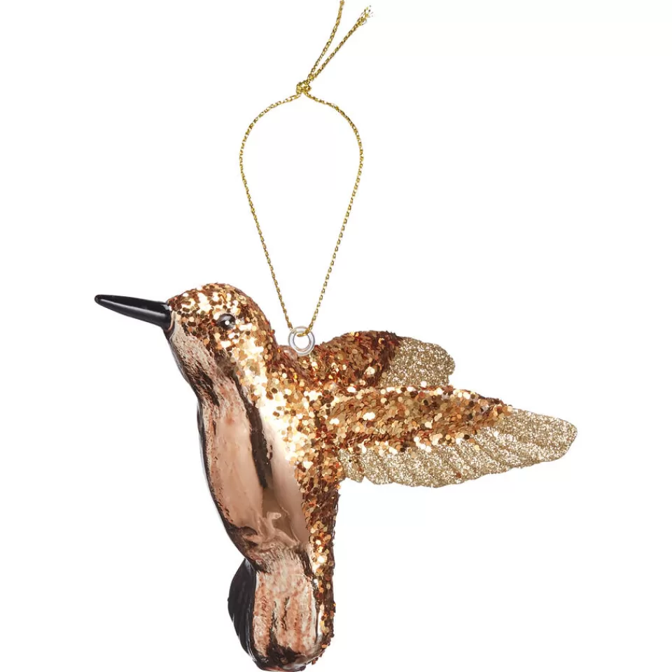 Kwantum Ornament Vogel Goud | Kerstballen & Kerstornamenten