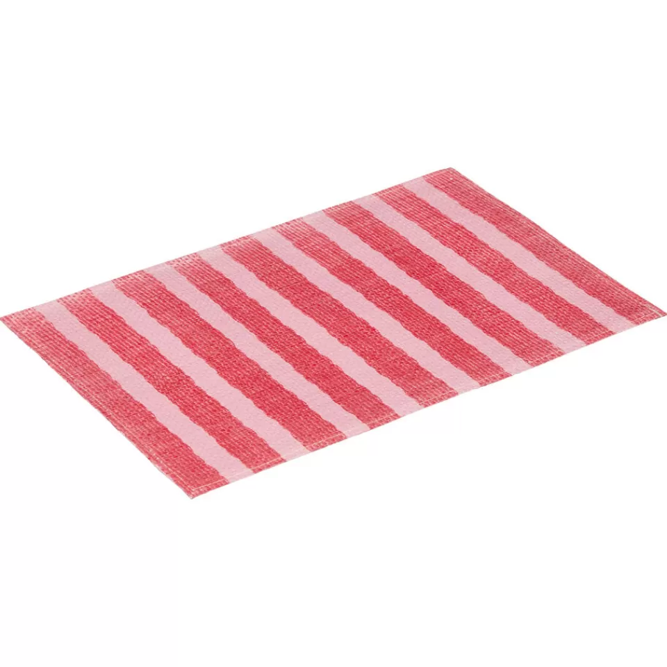 Kwantum Placemat Streep Rood | Placemats | Placemats