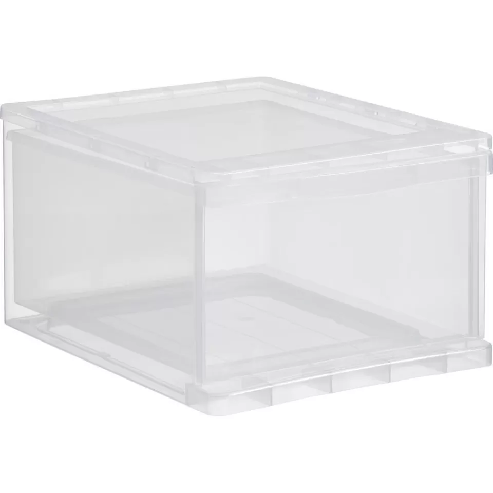 Kwantum Stapellade Transparant 39x32x22 Cm | Opbergboxen & Lades