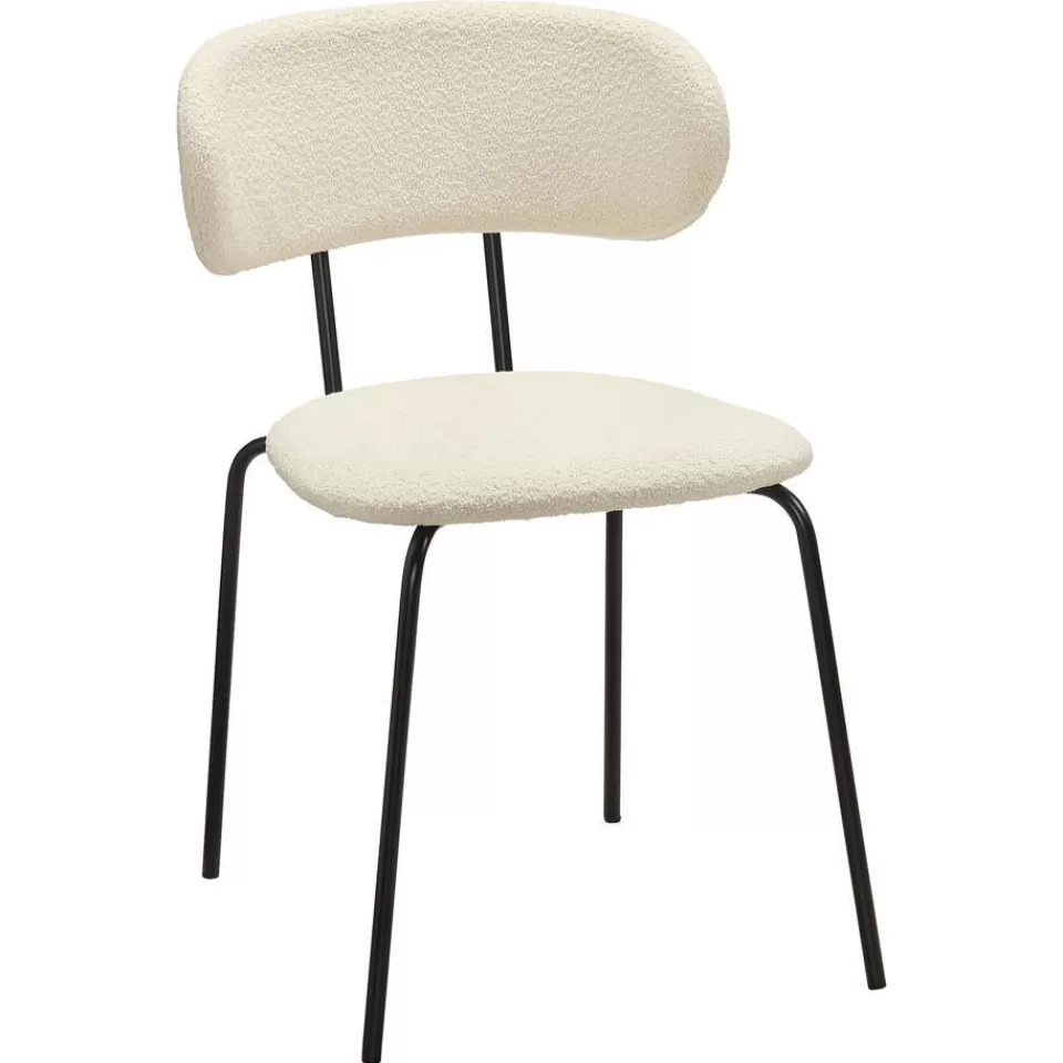 Kwantum Stoel Bolzano Off-White | Eetkamerstoelen