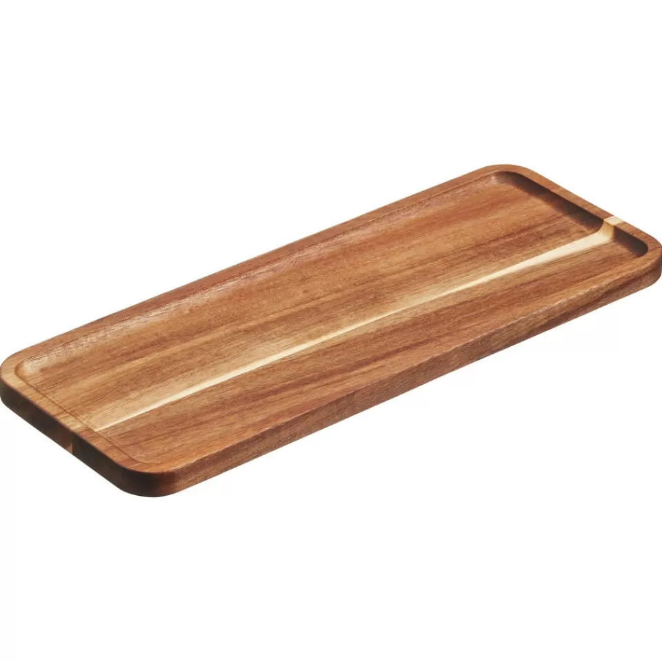 Kwantum Tray Rechthoek Wood Naturel 36x14 Cm | Keukenaccessoires