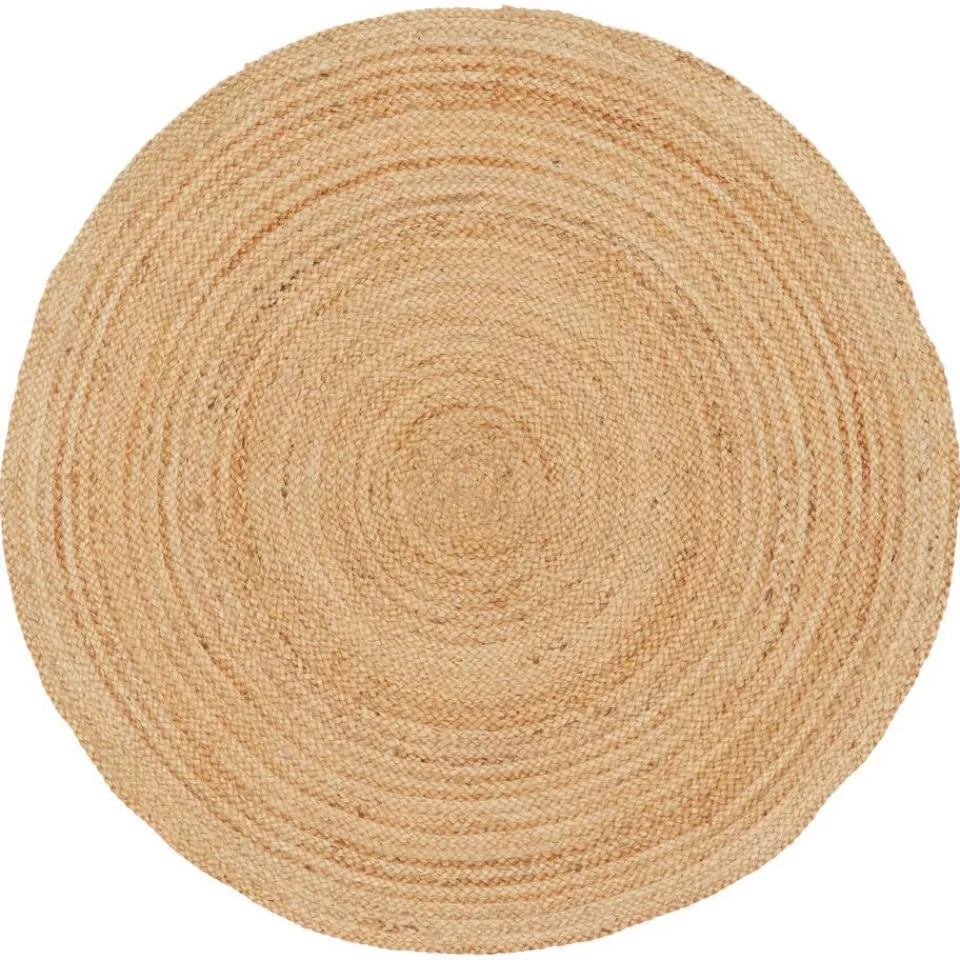 Kwantum Vloerkleed Solis Naturel - Ø 100 Cm | Vloerkleden | Buitenkleden