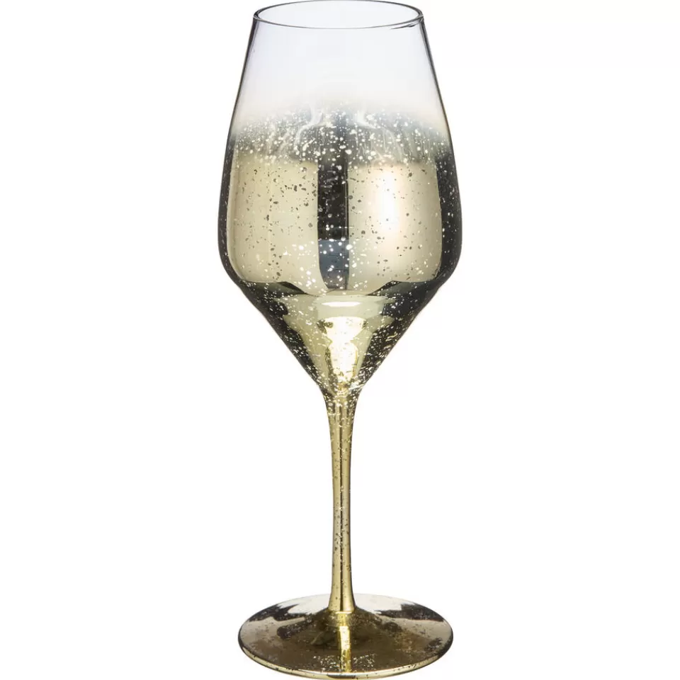 Kwantum Wijnglas Shine Goud - 510 Ml | Kerstservies | Glazen